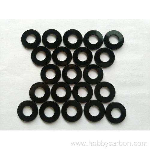 M2 M3 M4 DIN34815 black nylon flat washer